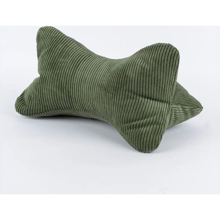 MAGMA Leseknochen INGA - ca. 42 x 22 cm Cord Look dunkelgrün