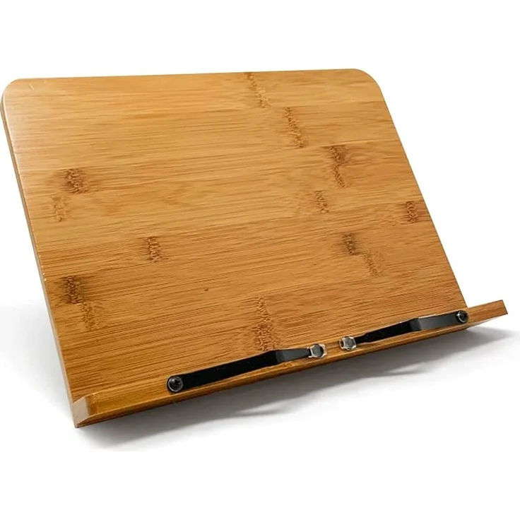 JOEJI’S KITCHEN BUCHSTÄNDER Holz Braun (H 33 x T 3.9 x B 23.9 cm) – Bild 1