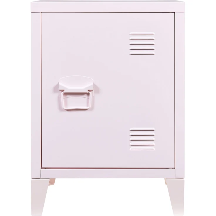 Nachtschrank Inari Türgriff links Stahl Rosa [en. casa] – Bild 6