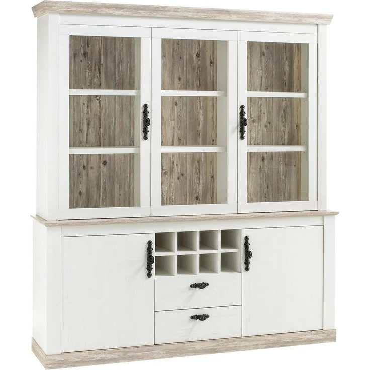 Home affaire Buffet Florenz im romantischen Landhaus-Look, Höhe 205 cm – Bild 5