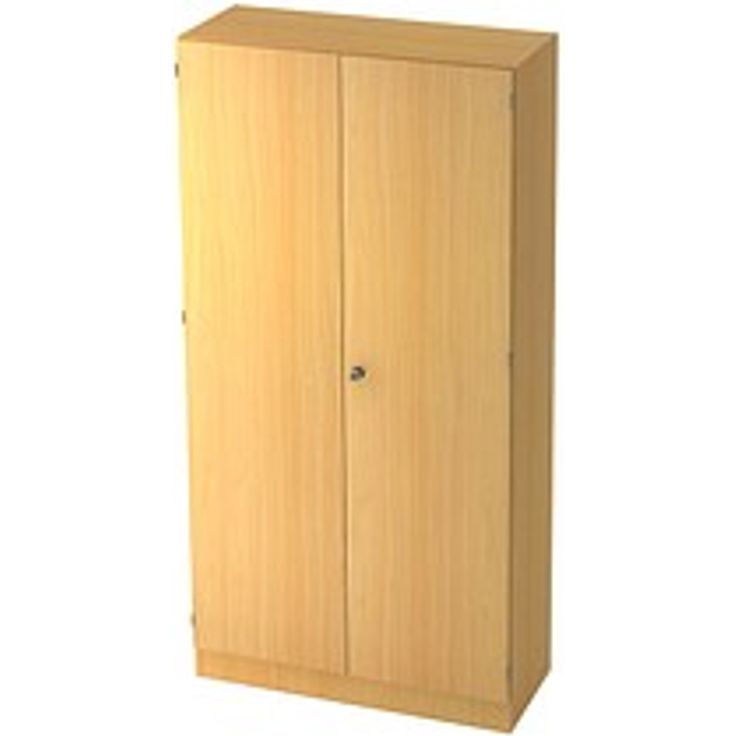HAMMERBACHER Aktenschrank 6910 V6910/6/6/SG, Buche, 4 Fachböden, verstellbar, abschließbar, 100 x 42 x 200,4 cm