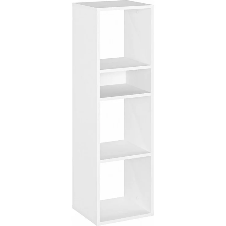 KOMTO Bücherregal RIM3 Regal Standregal Würfelregal für Kinderzimmer, Büroregal Bücherschrank Regal Wohnzimmer 33,8 х 30,7 х 112,5 cm – Bild 2