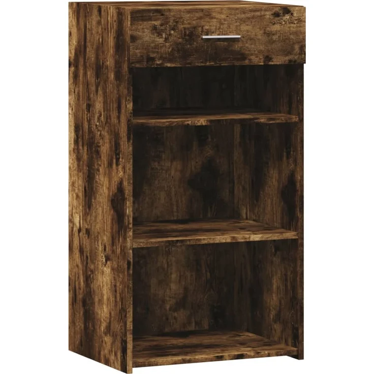 vidaXL Sideboard Räuchereiche 50x42,5x93 cm Holzwerkstoff 846331 – Bild 2