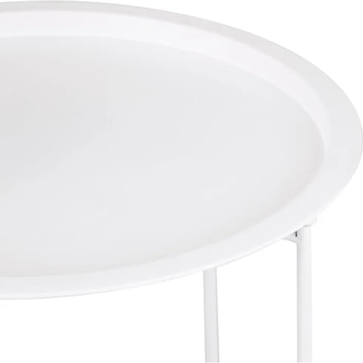 Amagohome Gartentisch Beistelltisch Ø 47 H 51 2. Wahl Gartentisch Balkon Tisch Terassentisch – Bild 9