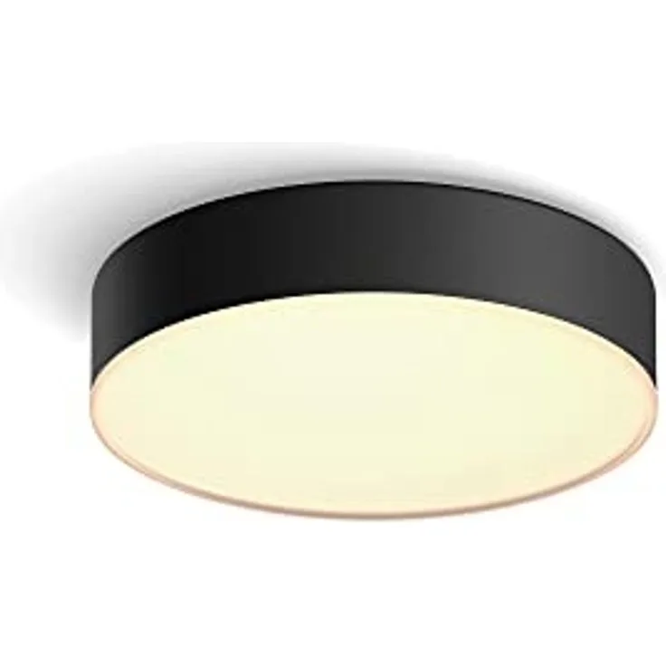 Philips Hue Enrave Small Ceiling Lamp - Black