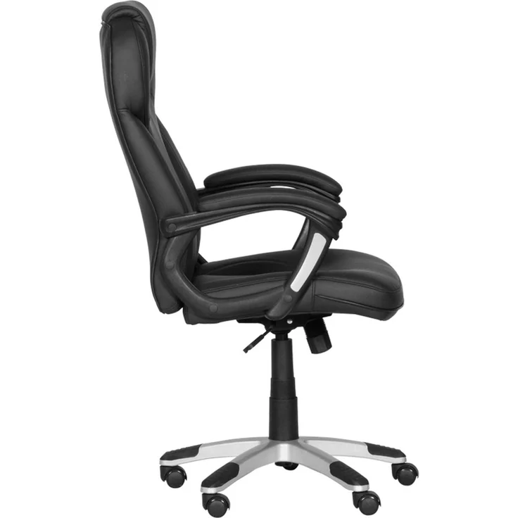 Carmen 6514 Chefsessel aus Kunstleder mit Wippmechanik – Schwarz – Bild 5