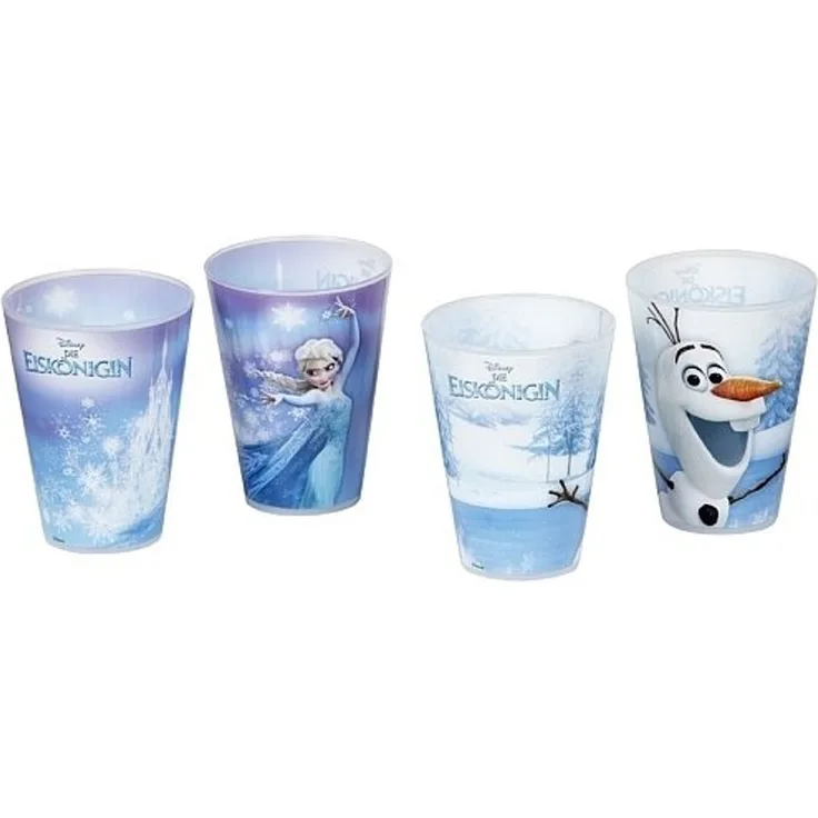 Kinder-Trinkbecher Die Eiskönigin 4er Set