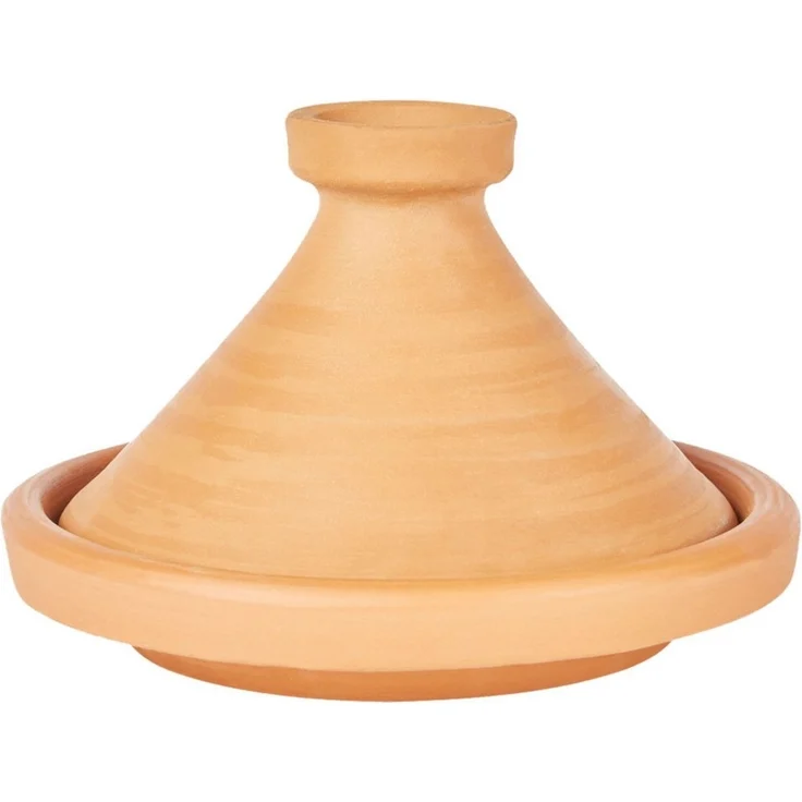 Marrakesch Orient & Mediterran Interior Dampfgartopf 2er Set ORIGINAL Tajine Aladin Ø 31 cm + Nord-Afrikanische Küche Buch, Ton (2-tlg), Handarbeit – Bild 3