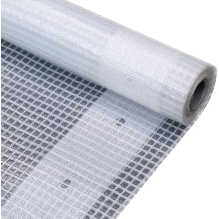 vidaXL Gitter-Abdeckplanen 2 Stk. 260 g/m² 3x10 m Weiß 3082823 – Bild 2