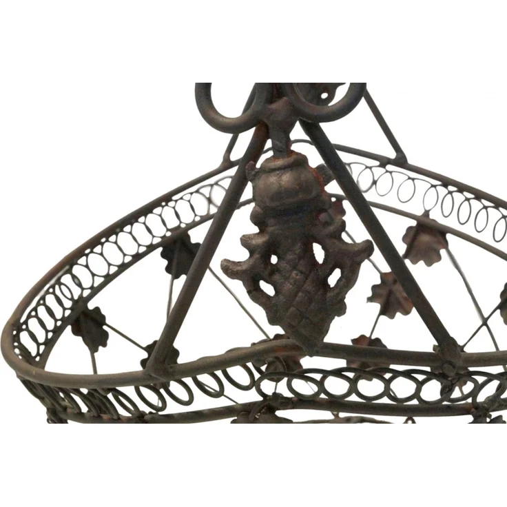 Henkelkorb Tecla groß ca. 40 cm - Gartendekoration – Bild 3