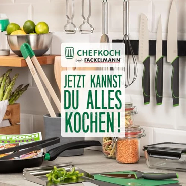 Chefkoch trifft Fackelmann Schüssel Edelstahlschüsseln Set, Rührschüsseln, Küchenschüsseln, Antirutsch – Bild 8