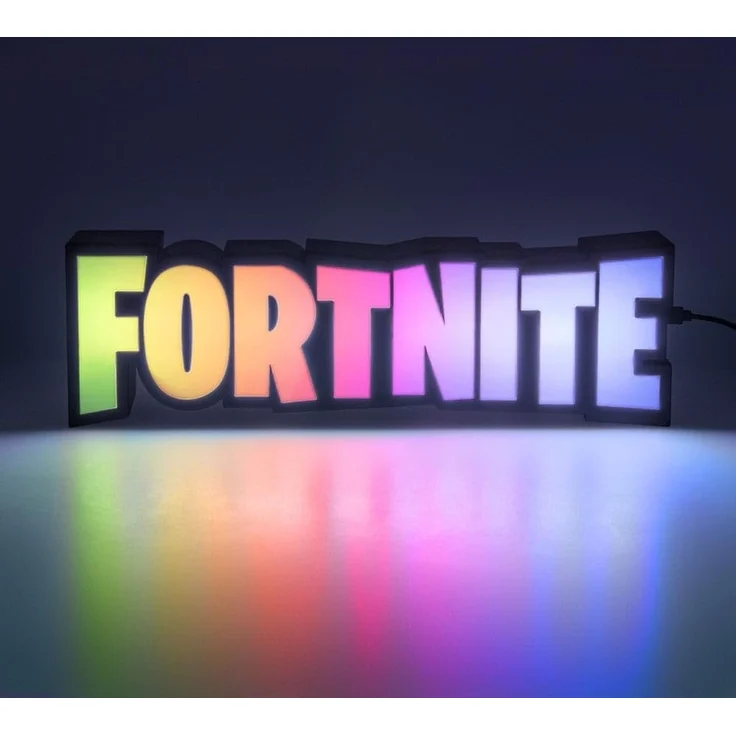 Paladone Fortnite RGB-Logo-Lampe mit Farbwechsel, offiziell lizenzierte Gaming-Lampe mit Fernbedienung, Wandmontage oder zum – Bild 6