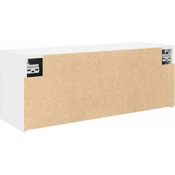 Bad-Wandschrank Weiß 80 x 25 x 30 cm Holzwerkstoff – Bild 7