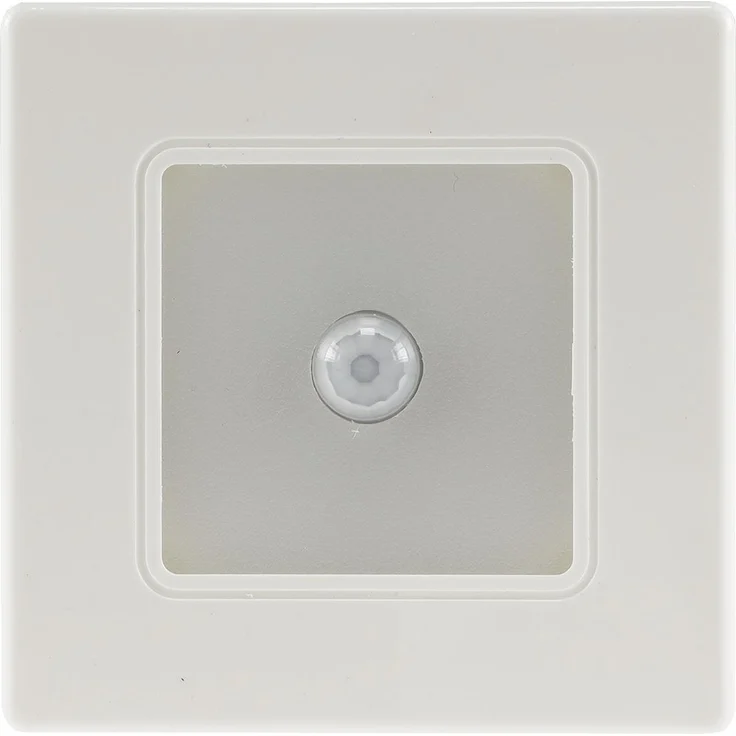 LED Wand-Einbauleuchte "EBL 86 PIR"1,8W, 3000k, warmweiß, Rahmen cremeweiß – Bild 2