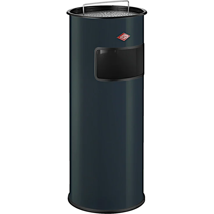 WESCO Standascher 50 in NEUSILBER inklusive Abfallvolumen 50 Liter / Mülleimer / Ascher – Bild 6
