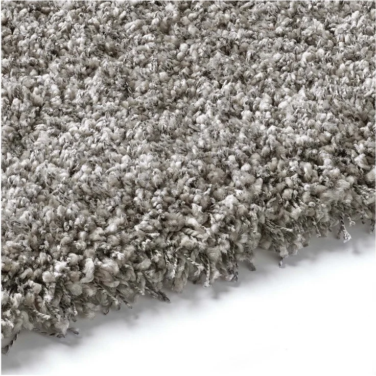 TaraCarpet Langflor-Teppich Ragolle Twilight, rechteckig, Höhe: 60 mm, Shaggy Hochflorteppich grau Wohnzimmer Schlafzimmer 065x130 – Bild 2