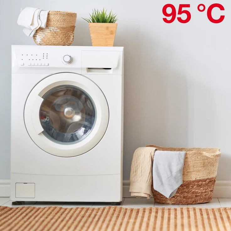 Sleezzz Vital wasserdichter Molton Matratzenschutz Fixspann 140 x 200 cm, Matratzenschoner aus 100% Baumwolle in weiß – Bild 7