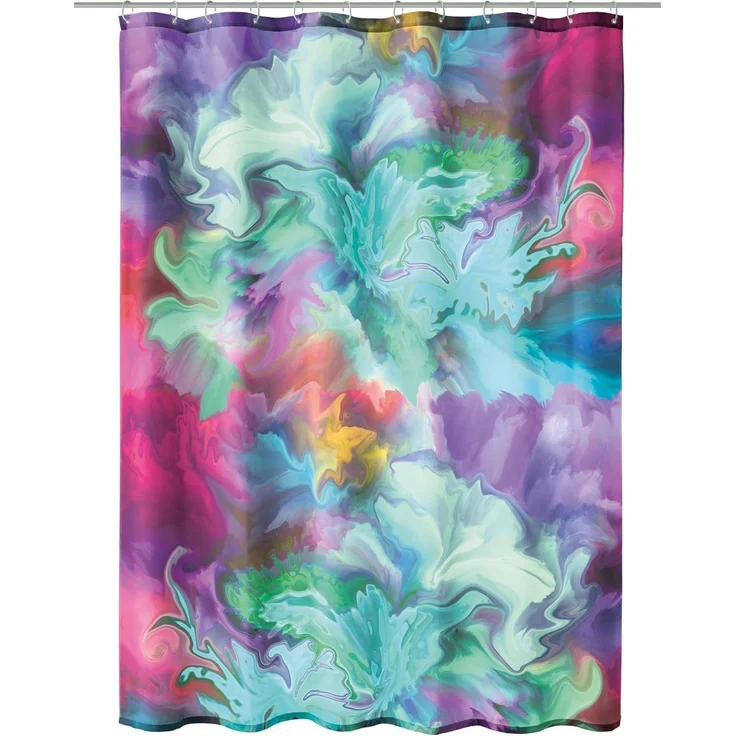 Kleine Wolke Duschvorhang Fusion multicolor 180 x 200 cm – Bild 1