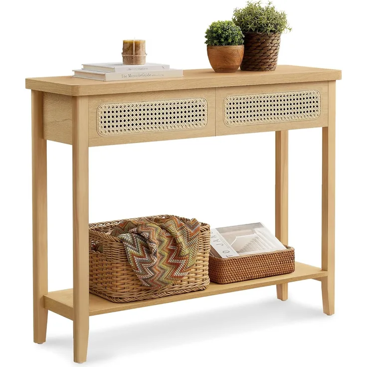 Vasagle Konsolentisch, Flurtisch, Flur Möbel, schmaler Sofatisch