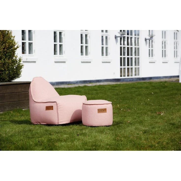 RETROit Cobana Junior Outdoor Kindersitzsack mit Hocker rosé – Bild 1