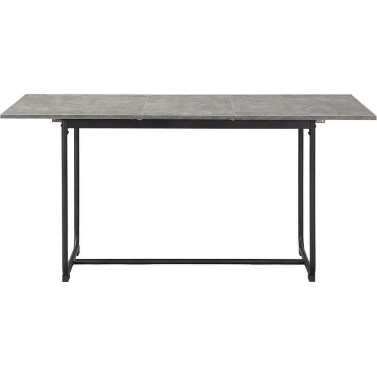 B&D home Esstisch LIO, Metallgestell schwarz oder weiß, ausziehbar, 4-6 Personen – Bild 3