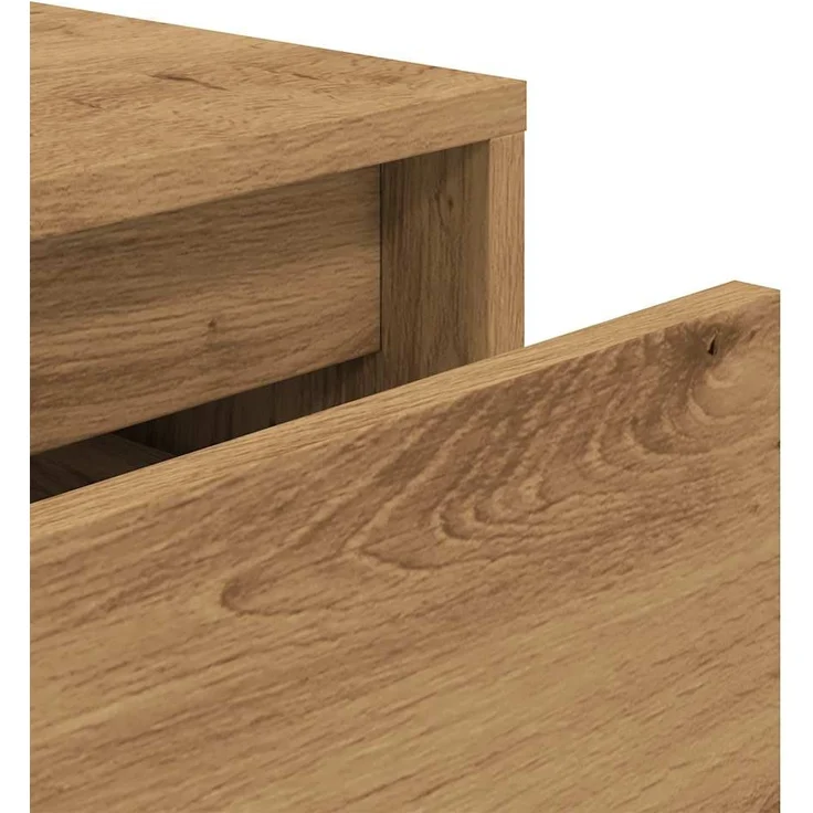 vidaXL Schubladenbox Artisan Eichen-Optik 40,5x40x40 cm Holzwerkstoff 857040 – Bild 7