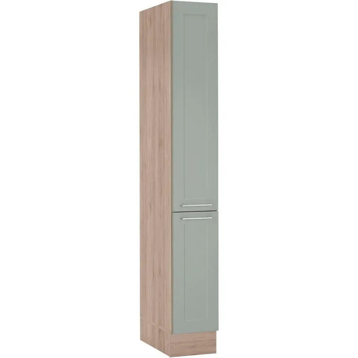 BASIC by Balculina Vorratsschrank Marsi Breite 30 cm, Türanschlag wechselbar, mit Soft-Close-Funktion