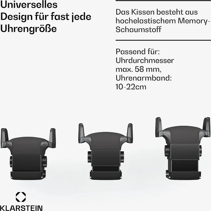 ChronoVault Uhrenbeweger | 2+3 Uhren | vegan | Hochglanz | 4 Modi | Mabuchi Motor | LED | Schublade Schwarz – Bild 5