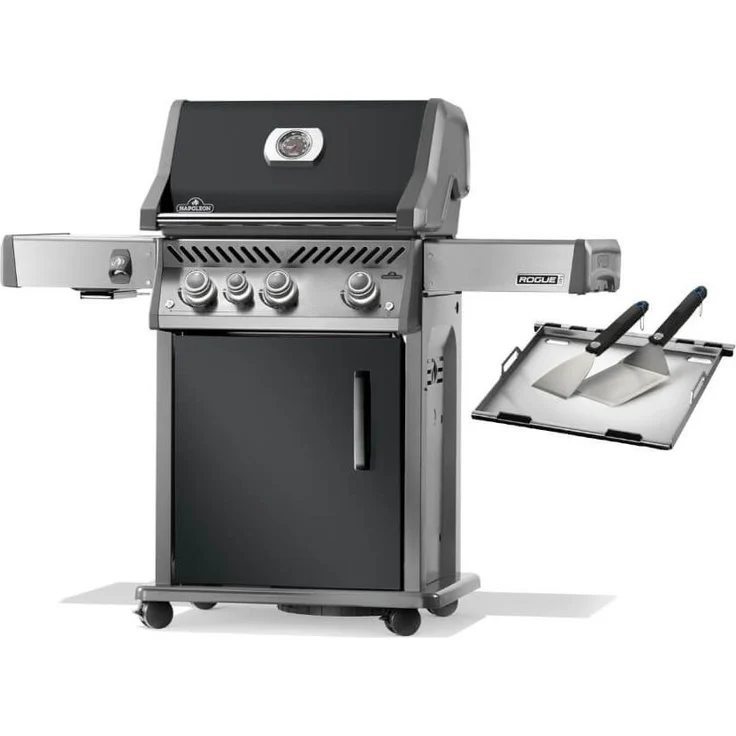 Napoelon Rogue Pro 425, SIZZLE ZONE Seitenbrenner, Rauchgrau – Bild 1