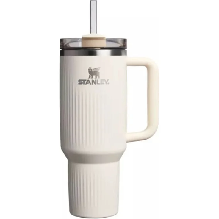 Stanley The Quencher H2.0 Fluted Tumbler 1.18L Cream Gloss