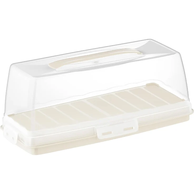 uandu home Kuchentransportbox Tortentransportbox mit Haube und Griff, Kuchenbehälter, Tortenbehälter, (Tortentransportbox mit Haube und Griff, BPA Frei Tortenbehälter), Dishwasher Safe