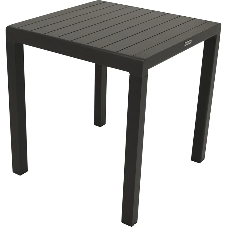 DEGAMO PARIS Bistrotisch, Aluminium, anthrazit, 70x70cm – Bild 3