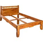 Bett Akazie 120x200x90 honig lackiert OXFORD #220