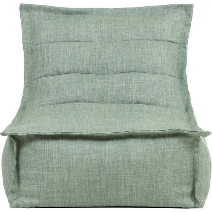 Icon Dolce Sitzsack-Liege für Erwachsene, Salbeigrün, Indoor Outdoor Sitzsack mit Füllung, Bean Bag, Wasserabweisender Stoff, Bequemer Sessel für Wohnzimmer, Lounge, Schlafzimmer, Garten – Bild 4