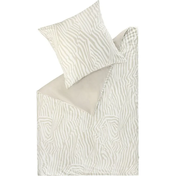 Esprit Bettwäsche SALMLO Bettwäsche, Baumwolle, 1 teilig, 155x220 cm in Beige – Bild 5