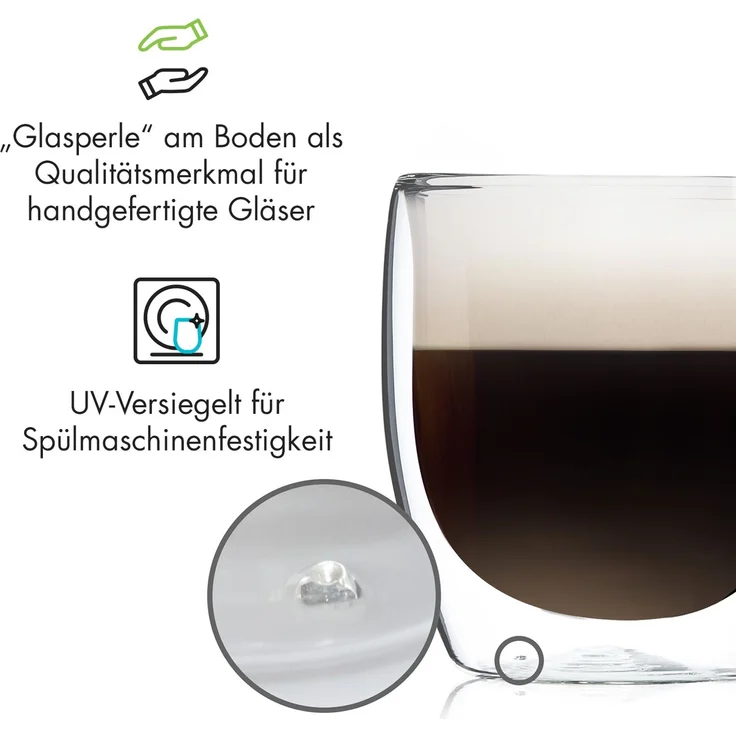 Klarstein Thermoglas Altino, 4-tlg, Glas – Bild 7