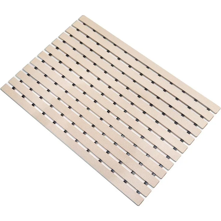 Kubus Duschmatte Antirutsch-Bädermatte mit Drainagefunktion, Vinyl, In vielen Farben