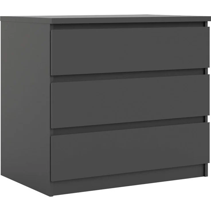 INOSIGN Kommode Naia, abgerundete Schubladenkanten auf Metallgleiter, Breite 77 cm – Bild 2
