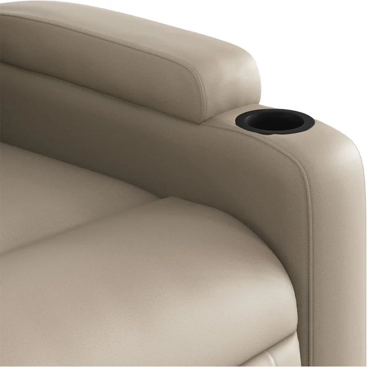vidaXL Massagesessel Cappuccino-Braun Kunstleder 372516 – Bild 8