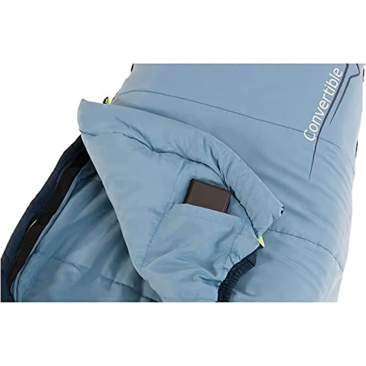 Outwell Schlafsack Convertible Junior Ozeanblau 445951 – Bild 4