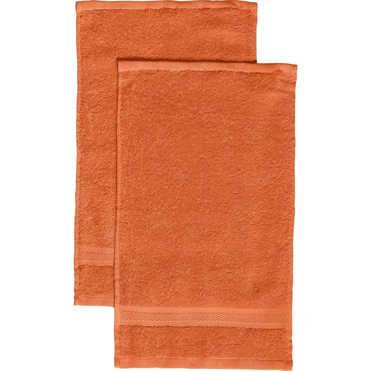 REDBEST Gästehandtuch Gästetuch "Chicago" 2er-Pack, Frottier (2-St), Walk-Frottier Uni – Bild 1