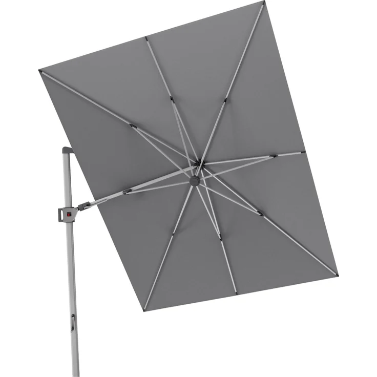 Knirps Sonnenschirm / Ampelschirm "Hyperion Prestige 330x240", stone, 330x240 cm – Bild 4
