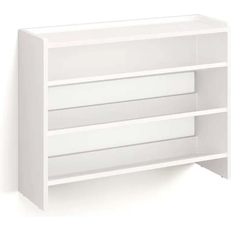 KOMTO Schuhregal Elexis 3 Schmal - Schuhablage Flur mit 3 Ebenen Offener Schuhschrank, Schuh Organizer Platzsparend 80 x 25 x 60 cm – Bild 8
