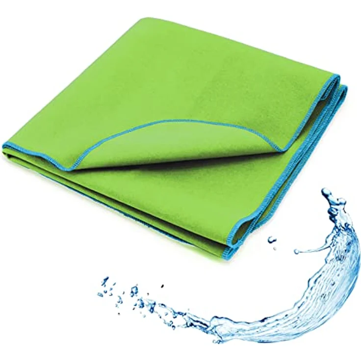 SETEX Sporthandtuch SETEX Sporttuch aus Evolon®, Evolon® (1-St), Komfort & Haltbarkeit: Hypoallergenes Evolon® - sanft zur Haut – Bild 2