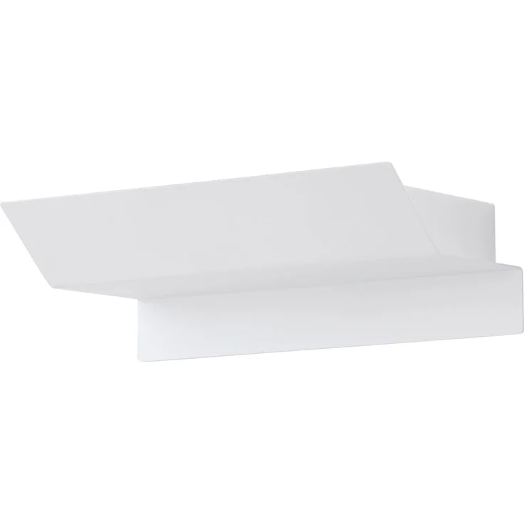 LED Wandleuchte, verzinkt, IP44, weiß, Länge 21 cm – Bild 1