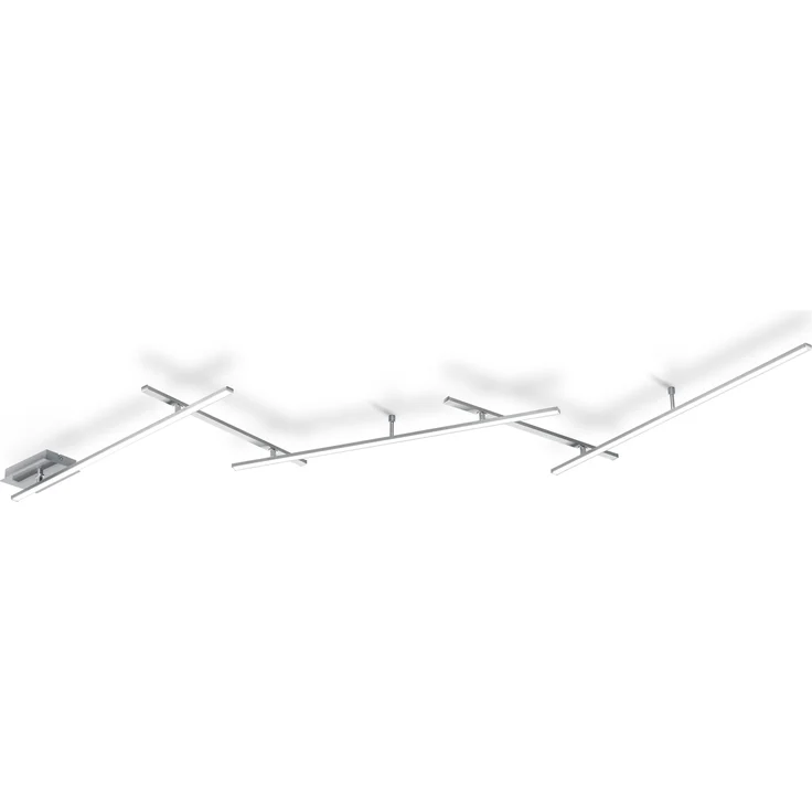 Deckenleuchte Deckenlampe INDIRA 3x6 W LED Switch Dimmer ca. 245 cm cm Trio Leuchten – Bild 2