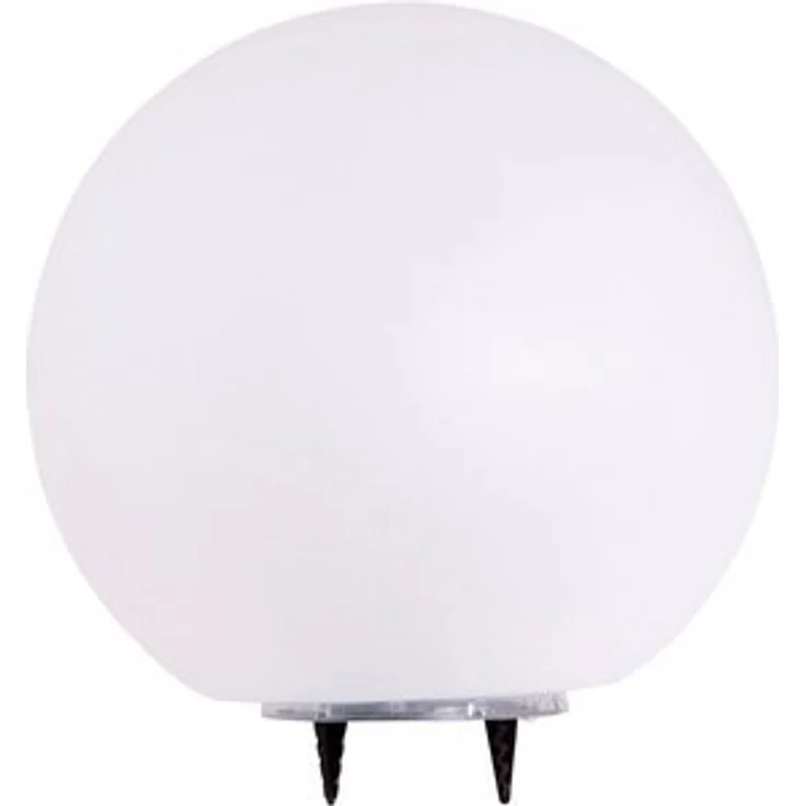 Heitronic Nr. 35419-HE Outdoor LED Solarkugel Boule weiß 20cm IP44 4000K – Bild 5