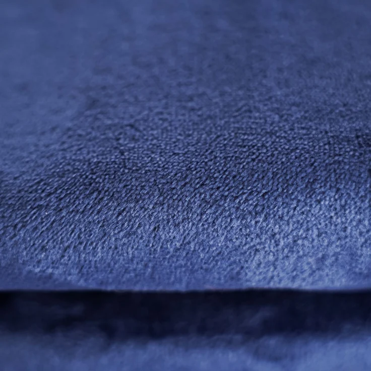 Kuschelige Decke 150x200 cm Fleecedecke Wohndecke aus Polyester Tagesdecke Dunkelblau – Bild 2
