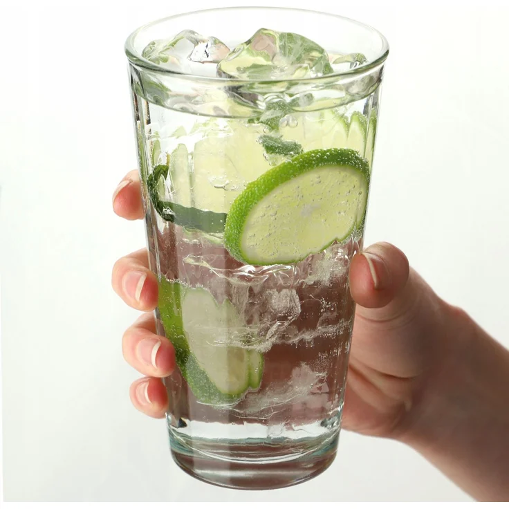 KADAX Krug 1,1 l + 6 Gläser 360 ml für Wassersaft – Bild 9