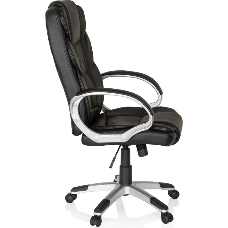 MyBuero Home Office Chefsessel RELAX BY155 Kunstleder Schwarz – Bild 9